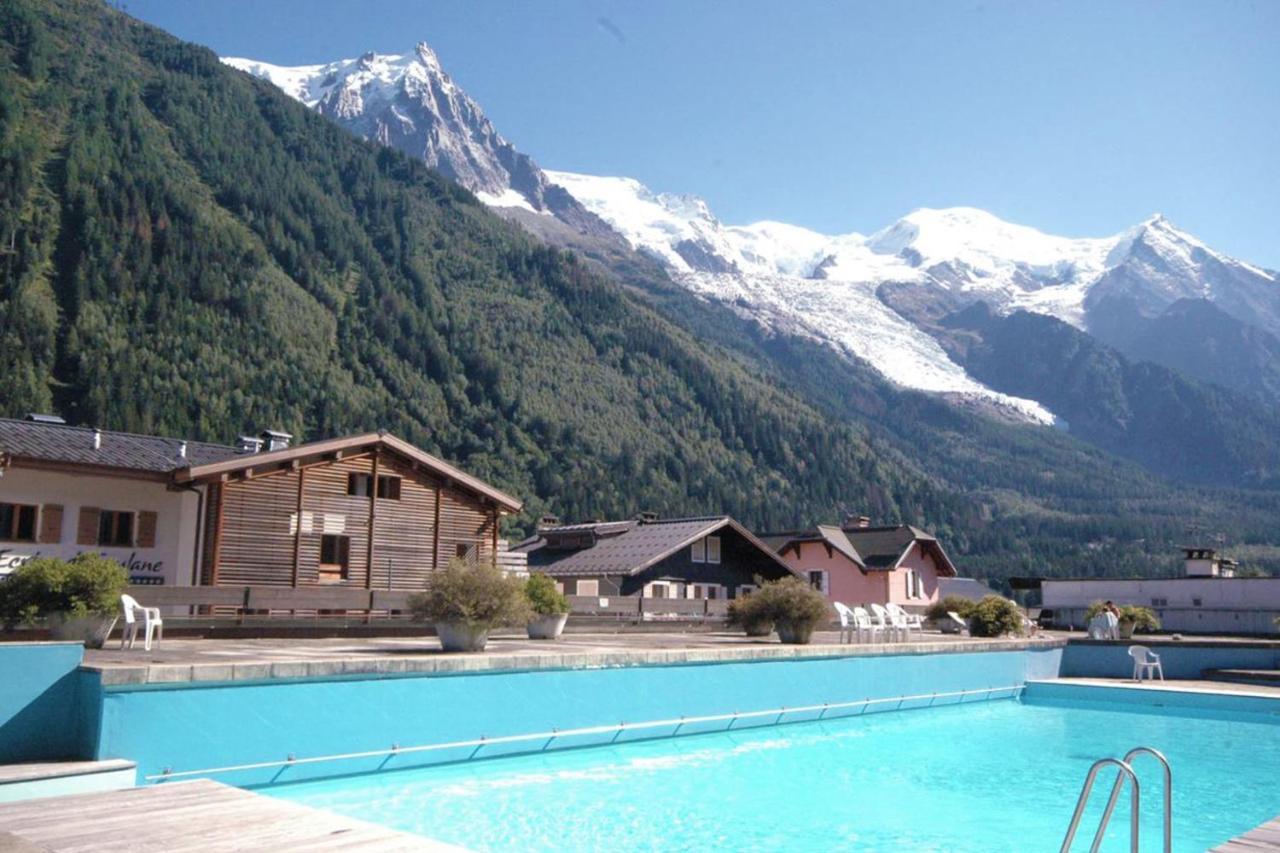 Modern Studio With Mont Blanc View And Pool Chamonix Ngoại thất bức ảnh